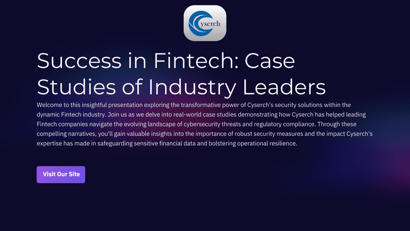 Success in Fintech: Case Studies of Industry Leaders