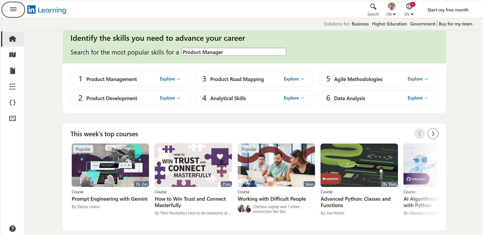 LinkedIn Learning Logo