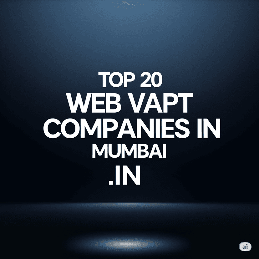 Top 20 Web VAPT Companies in Mumbai 2025  