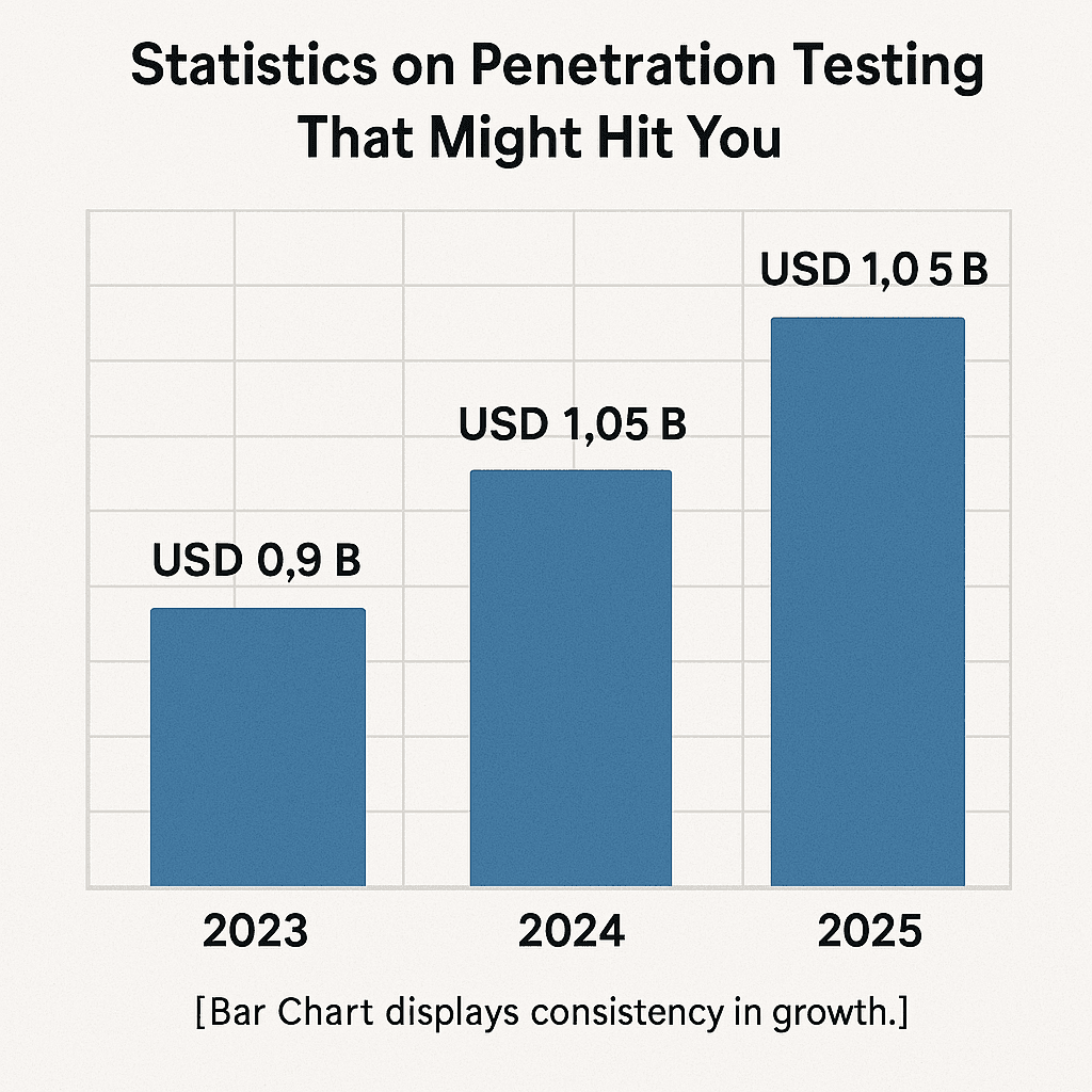 Penetration testing market growth chart