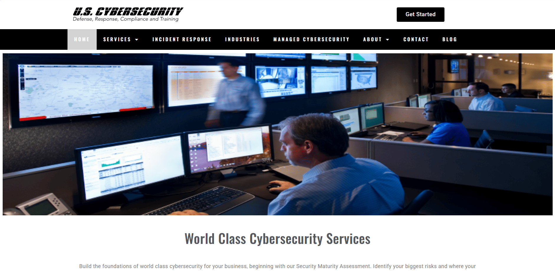 U.S. Cybersecurity Logo