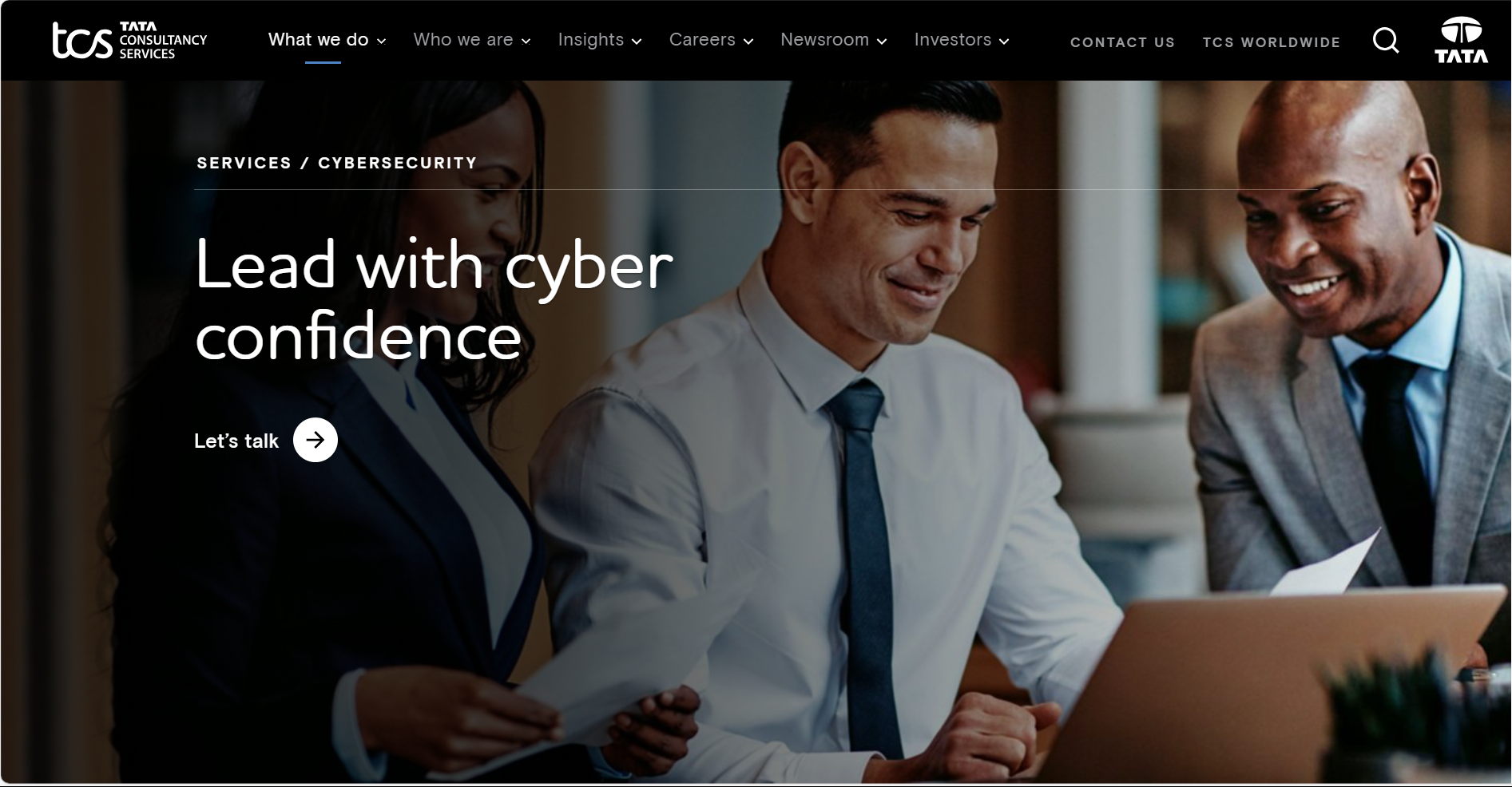TCS Cybersecurity Logo