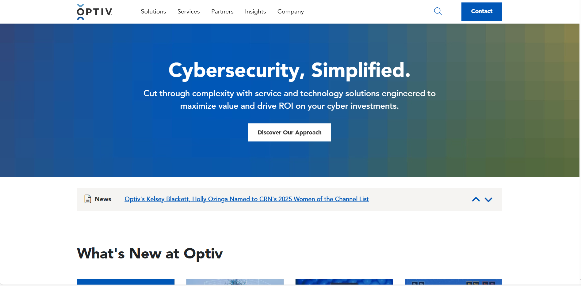 Optiv Vulnerability Management 2025 Logo