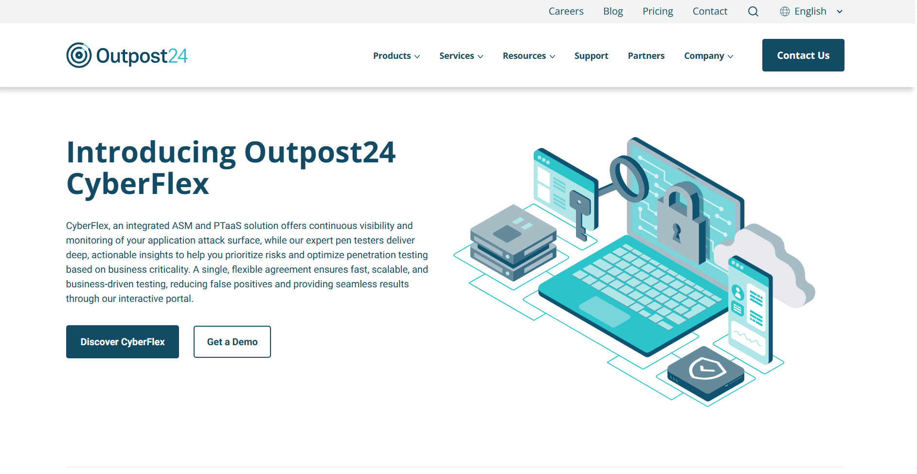 Outpost24 Web VAPT Hyderabad 2025 Logo